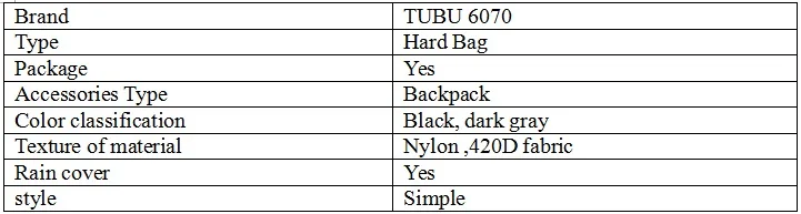 TUBU 6070 сумка для камеры высокое качество рюкзак профессиональный Противоугонный наружный мужской женский рюкзак для камеры Canon/Nikon