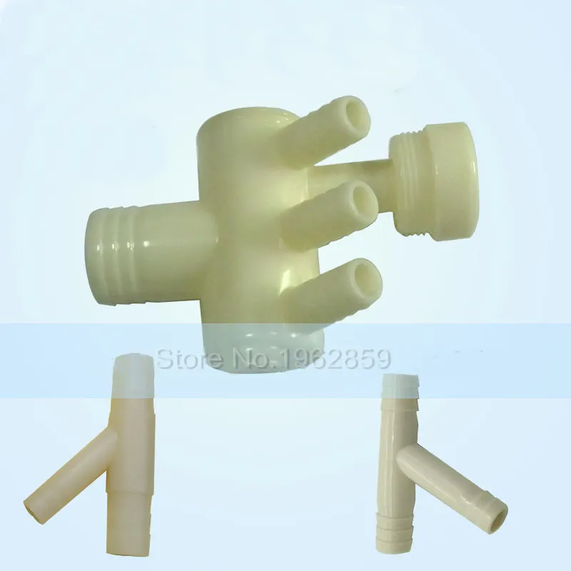 Dental Valve Drain shape adaptor drainage down pipe Dental chair