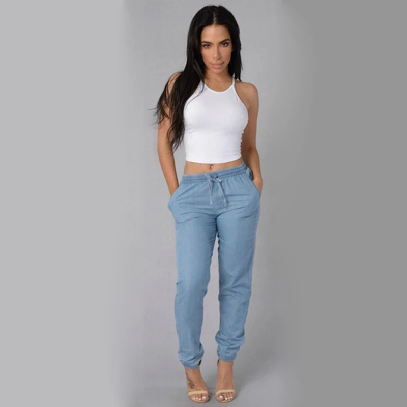 Toyouth 2016 New Arrival Summer Women Shorts Jeans Elastic