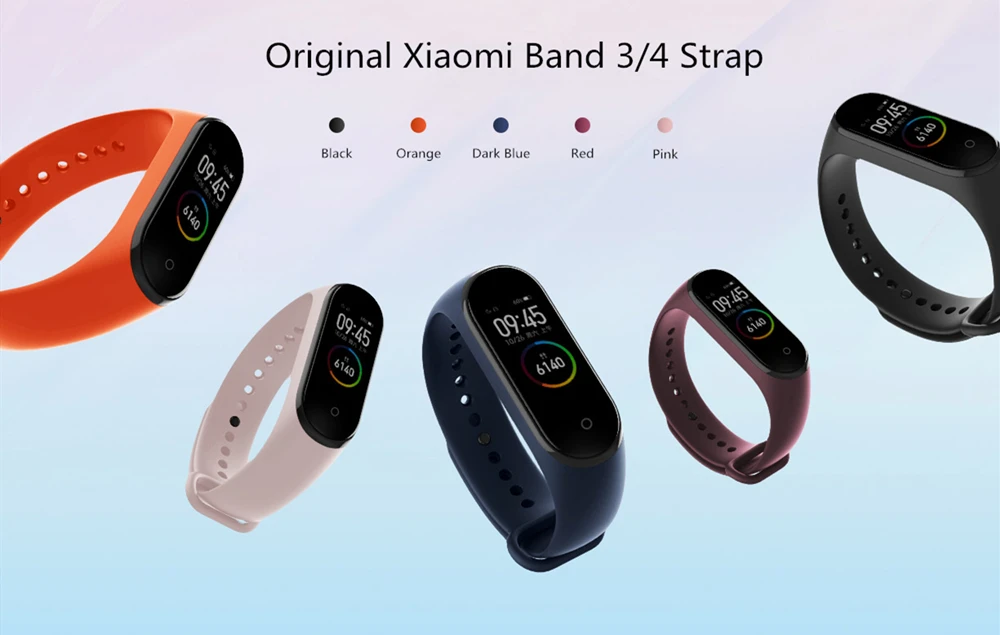 Xiao mi силиконовый сменный Браслет ремешок для Xiaomi mi браслет miband 4 3 BAND 4 ремешок для зарядки