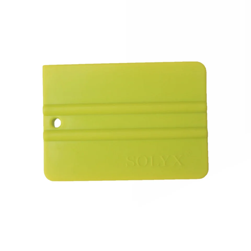 

vehicle wrap applicator 10*7.5cm bump cards green Solf scraper for car wrapping/window tinting MX-C-71