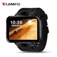 LEMFO LEM4 Android 4.4 Reloj Inteligente Bluetooth 4.0 MTK6572 2.2 Pulgadas de Pantalla Smartwatch