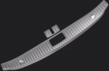 

For Mercedes Benz S Class W222 S320 S400 2014-2017 Stainless Rear Bumper Inner/outside Sill Plate Protector Cover Trim Sticker