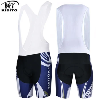 

KIDITOKT Men's Cycling bib Shorts 3D Pad Gel Short MTB Bike Shorts ciclismo summer Outdoor mountain bike racing Bicycle tights