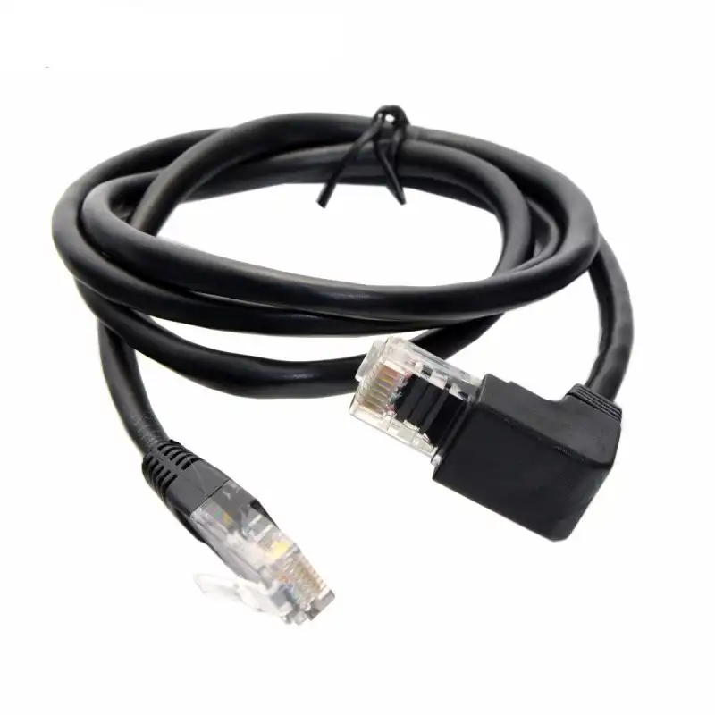 Cable Length: 1m, Color: Black Computer Cables 90 Graus Yoton Baixo Em Angulo 8P8C UTP Cat 5e LAN Ethernet Rede Patch Cord Cabo Macho Yoton Macho 1 m 2m Cable Length: 1m, Color: Black Computer Cables 90 Graus Yoton Baixo Em Angulo 8P8C UTP Cat 5e LAN Ethernet Rede Patch Cord Cabo Macho Yoton Macho 1 m 2m