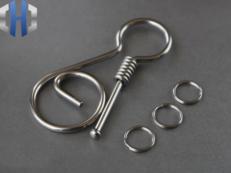 

Creative Retro Accessories Gift Stainless Steel Men's Tooling Waist Trailer Keychain Pendant
