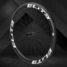 Элитное FLR колесо для шоссейного велосипеда 700c Aero Rim tubulcher Tubeless Clincher из углеродного волокна с прямой тягой ступицы столба 1423 спицы