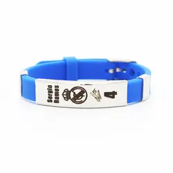 6 шт. Новое поступление резиновый браслет футбольные спортивные часы пряжка силиконовый браслет как Ramos вентиляторы подарок