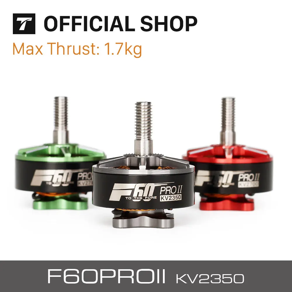 

T-motor New Released F60 PRO II 2350KV Brushless Electrical Motor For FPV Racing Drone