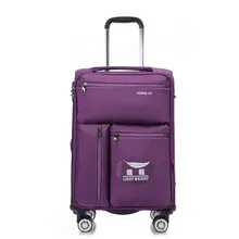 Travel tale 20 дюймов 24 дюйма 28 дюймов легкий вес на вращающихся колесиках чемодан, багаж мягкая дорожная сумка Oxford с колесами