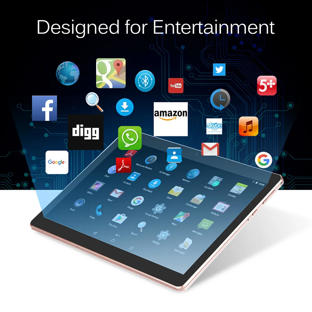 

LNMBBS 10.1 inch Octa Core 2018 Original powerful Android Tablets Pc 2GB RAM 16 GB ROM IPS1280 notebook wifi google play cheap