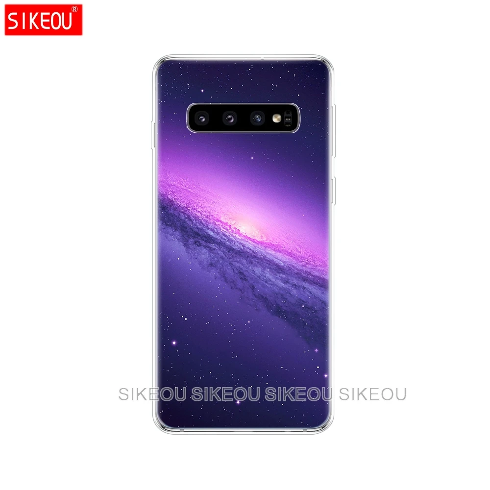 Для samsung Galaxy S10 чехол S10Plus Силиконовый ТПУ чехол для телефона S10 E чехол для samsung S10 Plus G975F S 10 SM-G973F прозрачный - Цвет: 61032