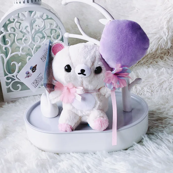 Rilakkuma plush pendant (4)
