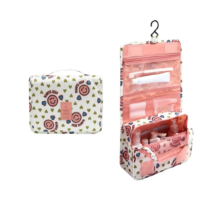 

DINIWELL Polyester Zipper Women Makeup bag Cosmetic bag Case Make Up Organizer Toiletry bag kits Storage Travel Wash pouch