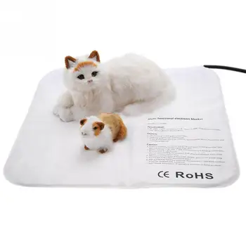 

Pet Electric Blanket Dog Cat Waterproof Electric Heating Pad Anti-scratch Dog Heating Mat Sleeping Bed For Winter 110-240V 1
