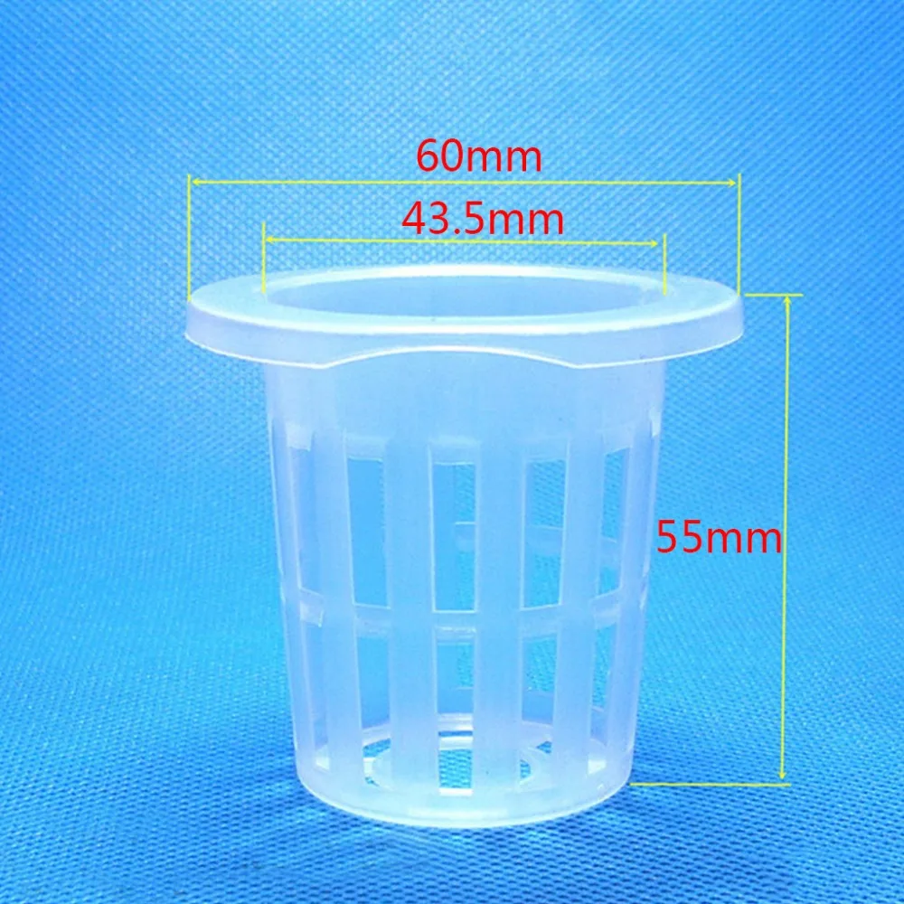Многоразмерные корзины для посадки, гидропоники, сетчатые горшки, пластиковая сетчатая корзина, безвредное выращивание цветов, растительные сетки, аксессуары для чашек