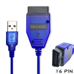2018 Новый VAG-COM 409,1 Vag Com 409,1 ККЛ OBD2 USB кабель сканер инструмент сканирования Интерфейс для audi vw сиденья volkswagen skoda