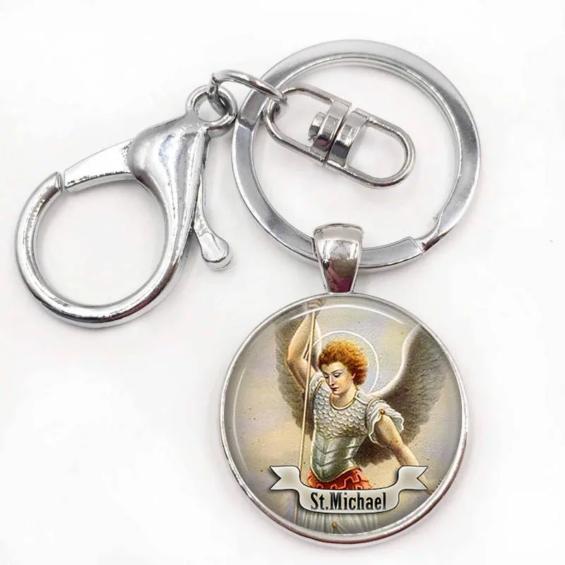10silver keychain.
