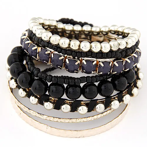 Женский дизайнерский браслет LEMOER в богемном стиле яркие модели 2019|bangle jewelry|bead
