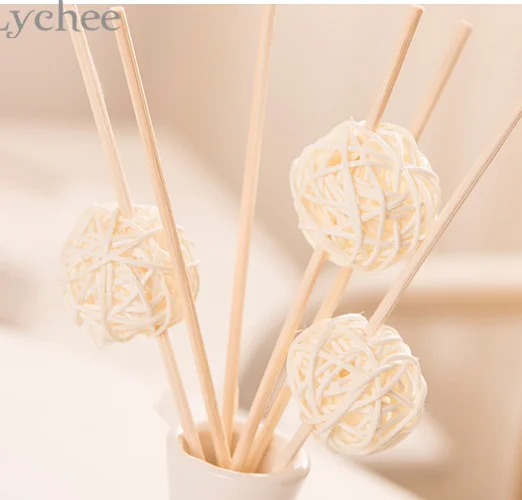 Ароматизатор из ротанга Lychee Life диффузор с шариком сменные палочки для эфирного