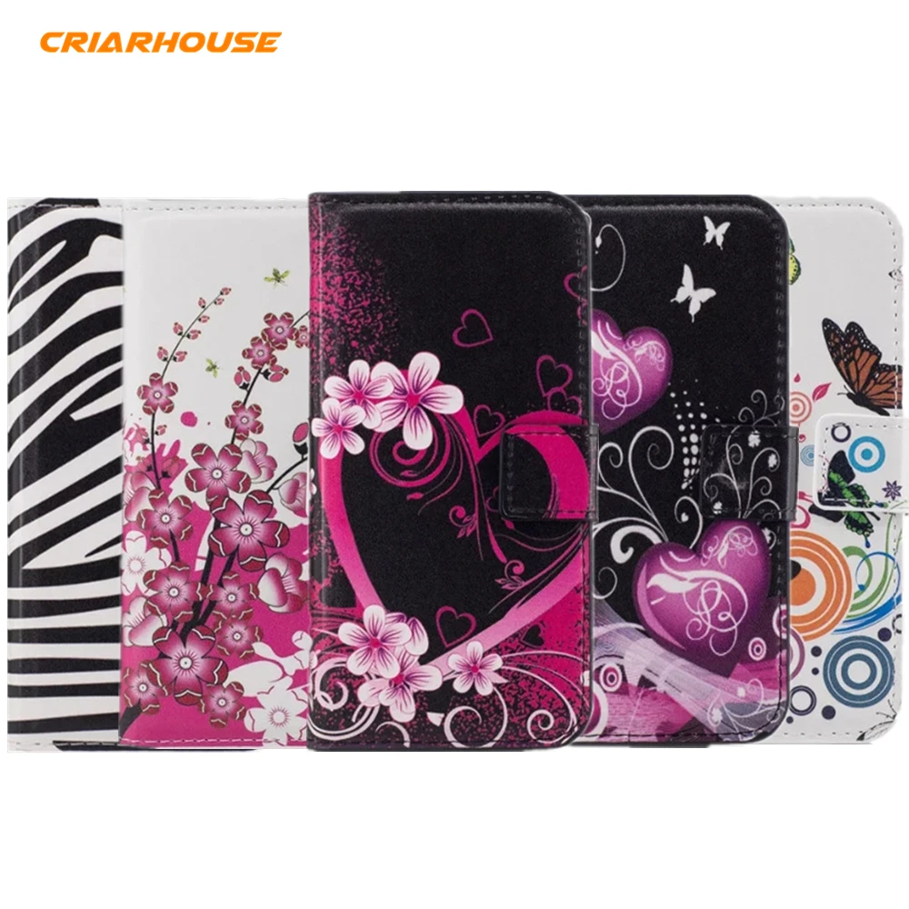 For SAMSUNG GALAXY Xcover Ace 3 4 Style LTE G313 Win Fresh S7390 S Duos S7562 Painting Flip Wallet Leather Soft Case Cover Capa | Мобильные