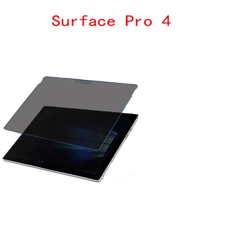 

For Microsoft Surface Pro 4 laptop screen Privacy Screen Protector Privacy Anti-Blu-ray effective protection of vision