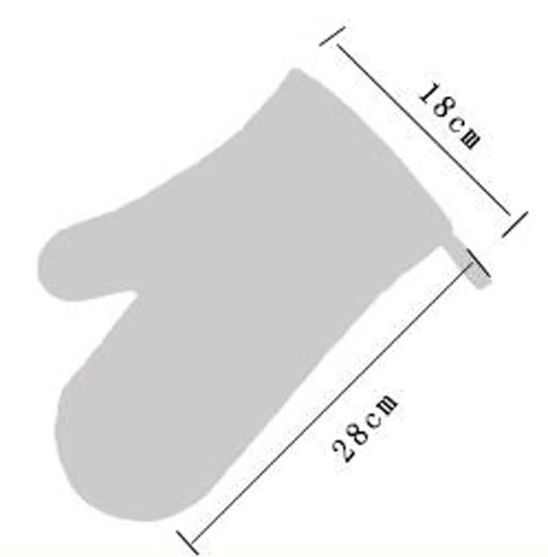 1 шт. Нескользящая изоляции силикона микроволновая печь перчатка Кухня Пособия по кулинарии выпечки Принадлежности для шашлыков высокое