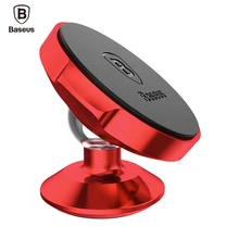 Baseus Car Phone Holder For iPhone 8 Plus Samsung 360 Degree Magnetic Mobile Phone Holder Air Vent Mount Car Cell Phone Stand