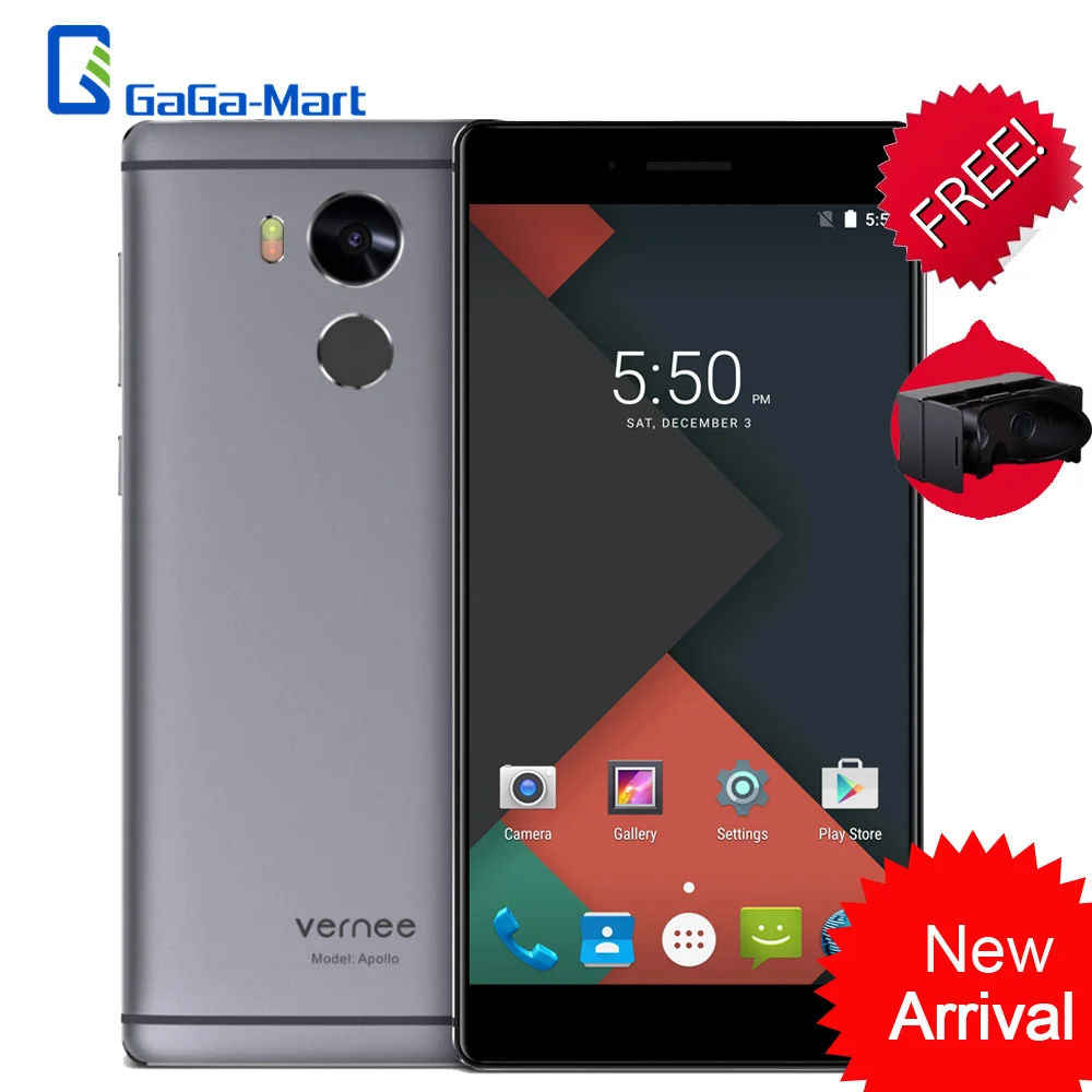 bilder für Original Vernee Apollo 4G Handy MTK6797T Deca Core 4G + 64G 2560*1440 p 8MP 21MP 2 Karat Bildschirm 5,5 "Zoll Fingerprint Smartphone bilder für Original Vernee Apollo 4G Handy MTK6797T Deca Core 4G + 64G 2560*1440 p 8MP 21MP 2 Karat Bildschirm 5,5 "Zoll Fingerprint Smartphone