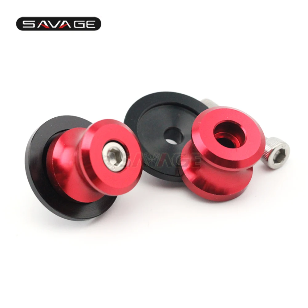 Swingarm Spools Slider For YAMAHA YZF R1/R3/R6/R6S/R25 XSR 900 XSR900 YZF-R1 YZF-R3 YZF-R6 YZF-R6S YZF-R25 Stand Screw M6 CNC