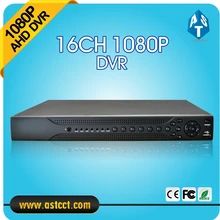 H.264 Гибридный 16CH NVR дома 1080P AHD DVR Регистраторы для 16ти-канального видеорегистратора 2 SATA AHD видеорегистратор ONVIF 16CH