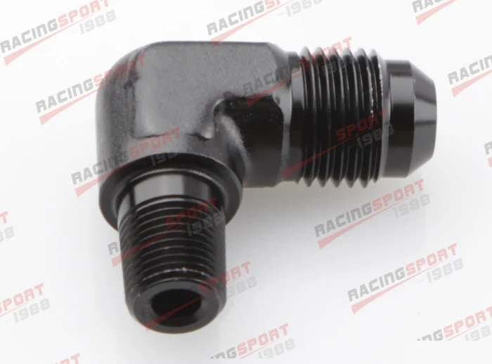 AN10 AN 10 до 1/2 &quotNPT 90 градусов мужской алюминиевый фитинг адаптер|Подача и обработка
