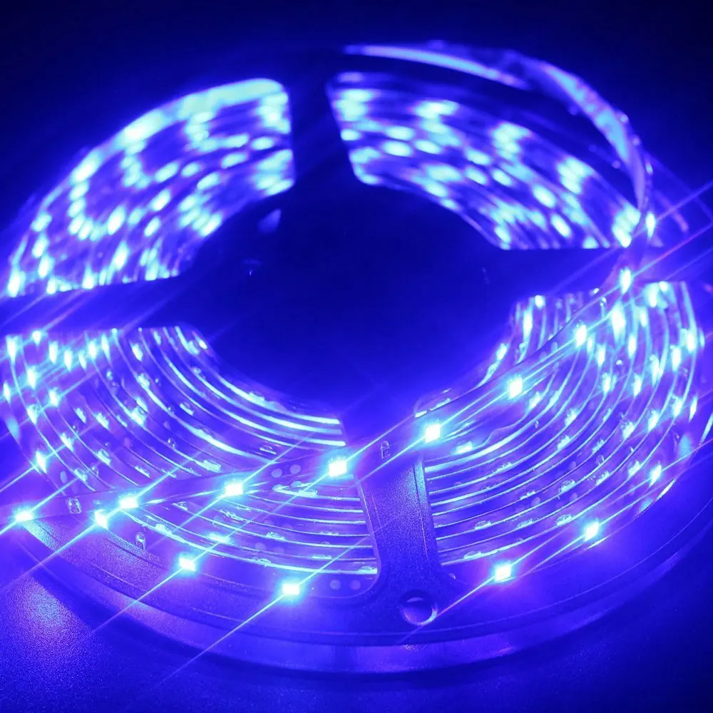 Горячий DC 24V Красный 5M 5050 SMD 60LED/M 300 LED водонепроницаемый гибкий светильник полоса