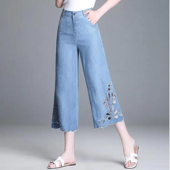 

Lady Zip Back Buttoned Front Pleated Wide Leg Pants Women Spring High Waist Loose Elegant Workwear Women Trousers