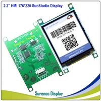 2.2" 176*220 HMI Intelligent Smart USART UART Serial TFT LCD Module Display Panel for Arduino without Touch Panel