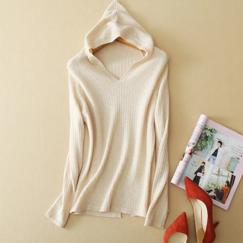 khaki rouge Femmes Pull Hiver 100Laine Automne Casual Vestes vert 2xl S Beige Chandail Capuchon À Tricoté LpSzVGqUM