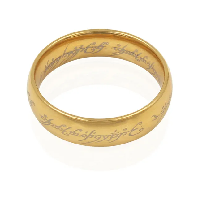 Aliexpress.com : Buy 2019 New Stainless Steel Hobbit One Ring of Power ...