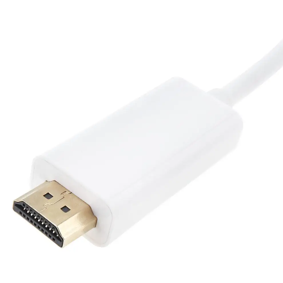 1 8 м 1080P HD DP к HDMI Конвертор адаптер кабель папа женскому конверсионный линейный DVI