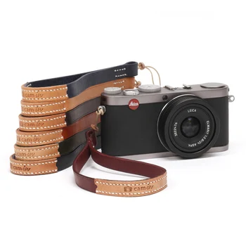 

cam-in WS012 Leather Camera Hand Wrist Strap Wriststrap Vintage Style Belt for SLR DSLR Digital Cameras