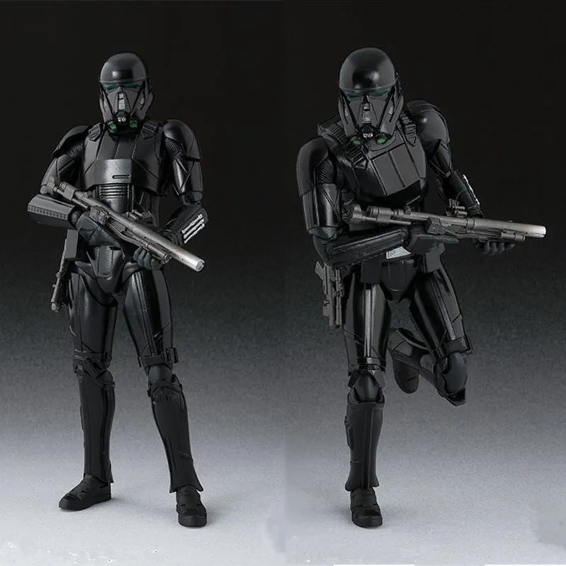 Звездные войны Figuarts Дарт Вейдер Изгой Один K-2SO Дарт Мол Джанго Фетт клон Troope Phase I фигурка игрушки