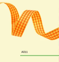 3/4″ Inch 18mm tartan plaid ribbon