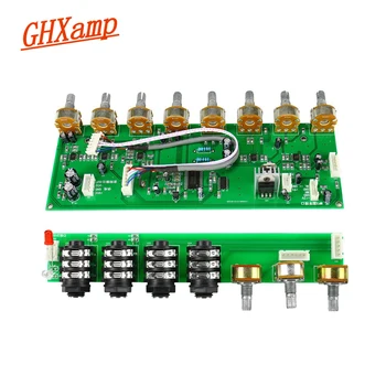 

GHXAMP Karaoke Reverb Preamplifier Tone Board Microphone Bass Treble MP3 Preamp For Guitar playing Trolley Speaker 1PC