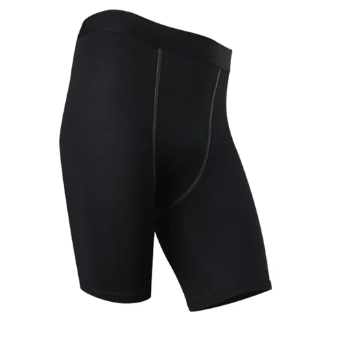 YD новое функциональное компрессионное шорты мужские футбольные баскетбольные шорты внутренняя одежда летние спортивные, для тренажерного зала фитнес Спорт Бег Короткие - Цвет: black