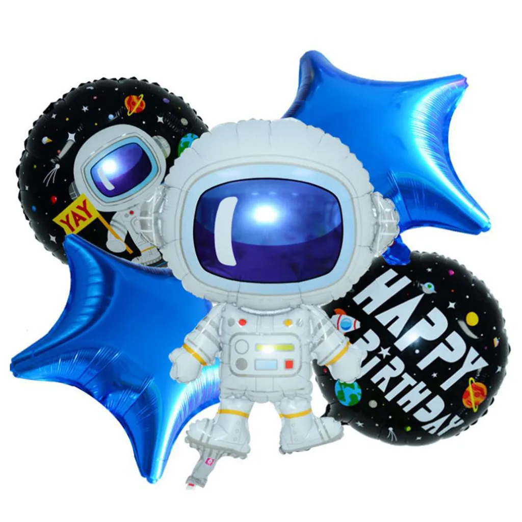 

Party decoration balloons Aluminum film Theme balloon Astronaut Shaped Balloon Space Theme Balloon Children's Party Room L527