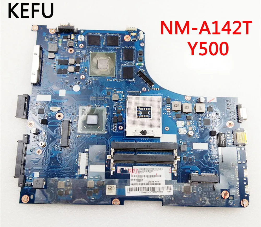 

KEFU QIQY6 NM-A142 for lenovo Y500 laptop motherboard DDR3 Best Quality With 60 Days Warranty