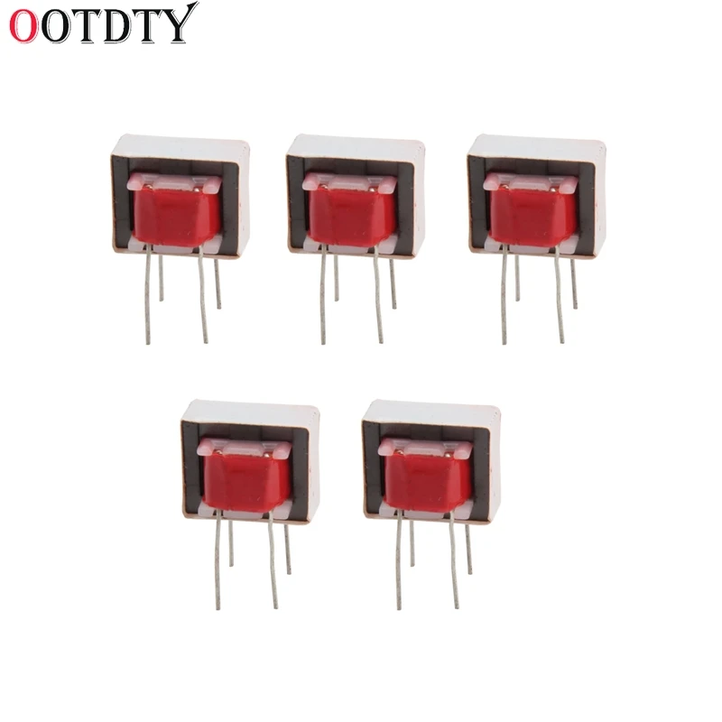 

OOTDTY 5X Audio Transformers 600:600 Ohm Europe 1:1 EI14 Isolation Transformer Ringing