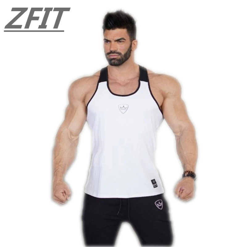 

High Quality Sport Running Vest Men Fitness Tops Gym Sport Shirt sleeveless Workout Running men Tank Top Bodybuilding Clothing