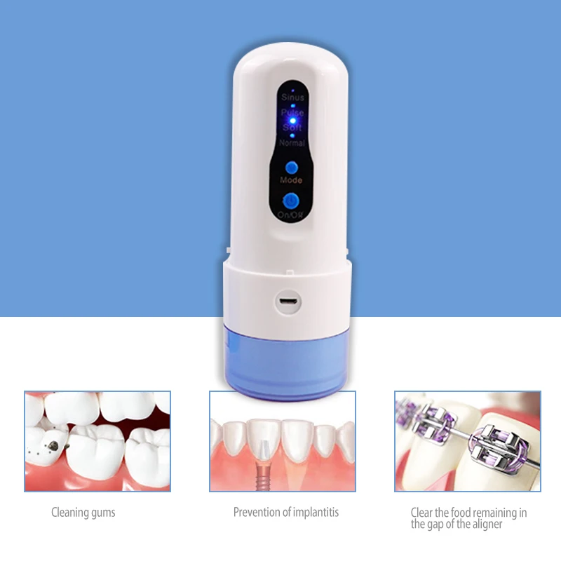  Dual-use portable tooth cleaner+Nasal aspirator flushing washing machine nasal wash high pressure w