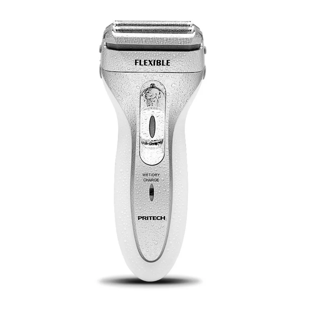 

RSM-1308 Electric Shaver Dual Mesh Blades Shaving Machine Rechargeable Floating Razor Washable Men Beard Trimmer