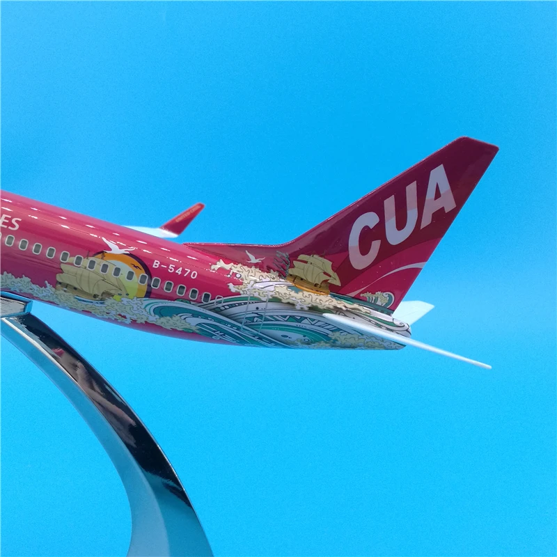 30 см 1:230 весы Boeing B737-800 модель CUA airline Airways с База сплав самолета Коллекционная дисплей коллекция